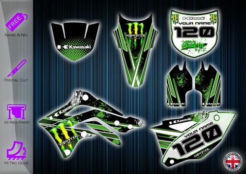 Adesivi kawasaki kxf450 kit - adesivi,