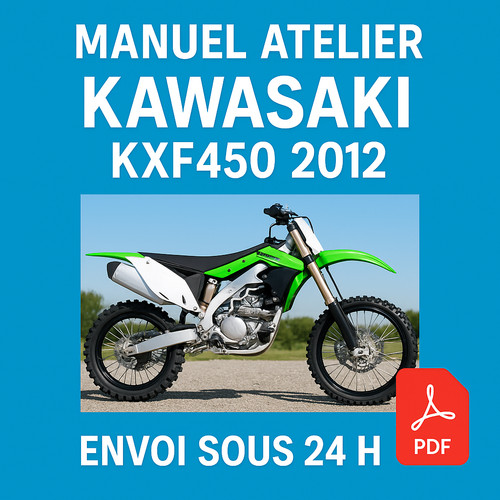 Manuel atelier kawasaki - kawasaki, kxf450