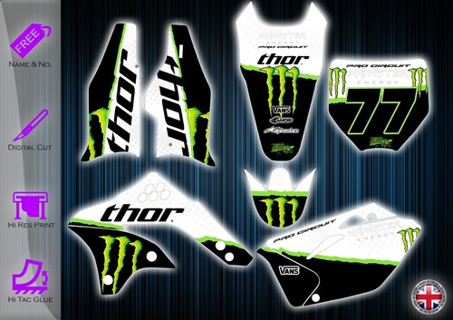 Adesivi kawasaki kxf450 - adesivi,