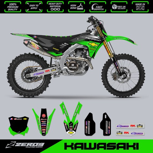 Kit grafica kawasaki kxf - kawasaki,