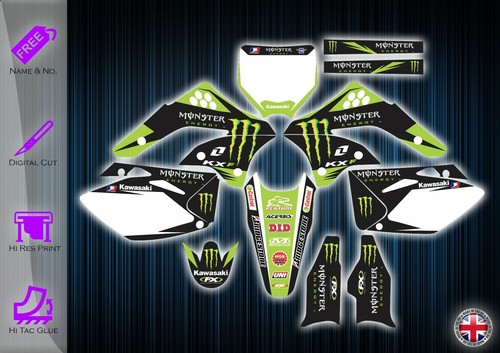 Adesivi kawasaki kxf450 kit - adesivi,
